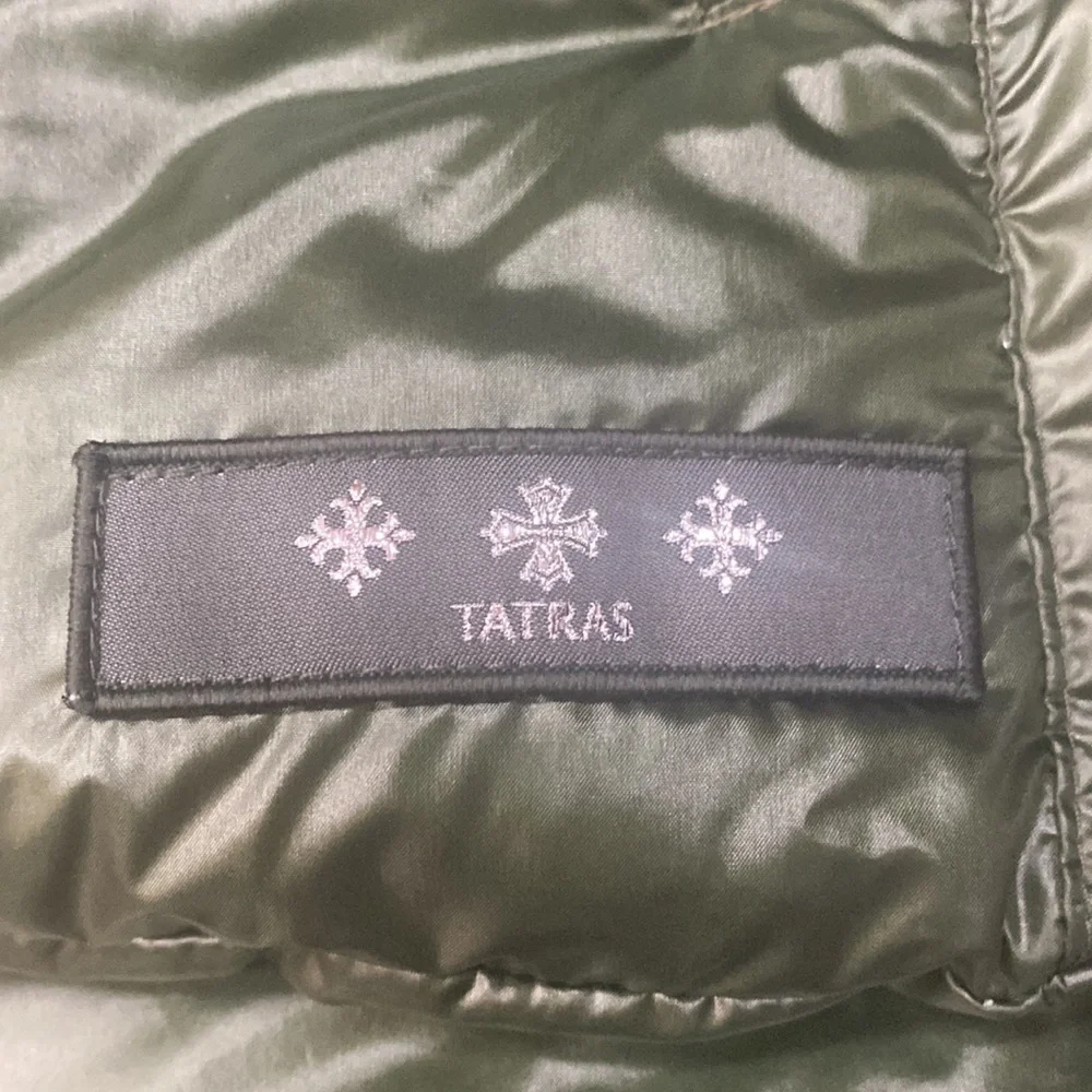 TATRAS Green Goose Down Filled Warm Winter Vest Size Medium - Picture 4 of 10